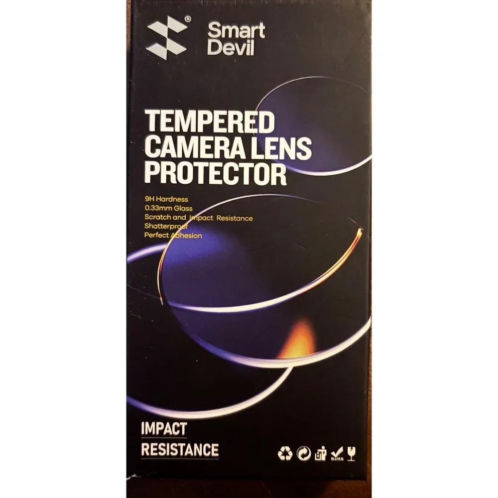 SmartDevil Tempered Glass Camera Lens Protector For Samsung Galaxy S23